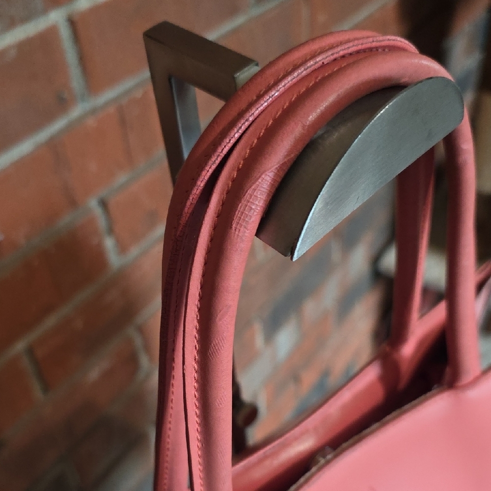 FURLA Pink Leather Tote Bag - Picture 3 of 10